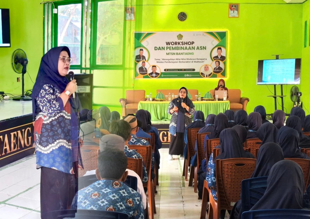 Menyemai Kerukunan Sejak Dini: Strategi MTsN Bantaeng Membina Sikap Moderat pada 130 Siswa Kelas VII