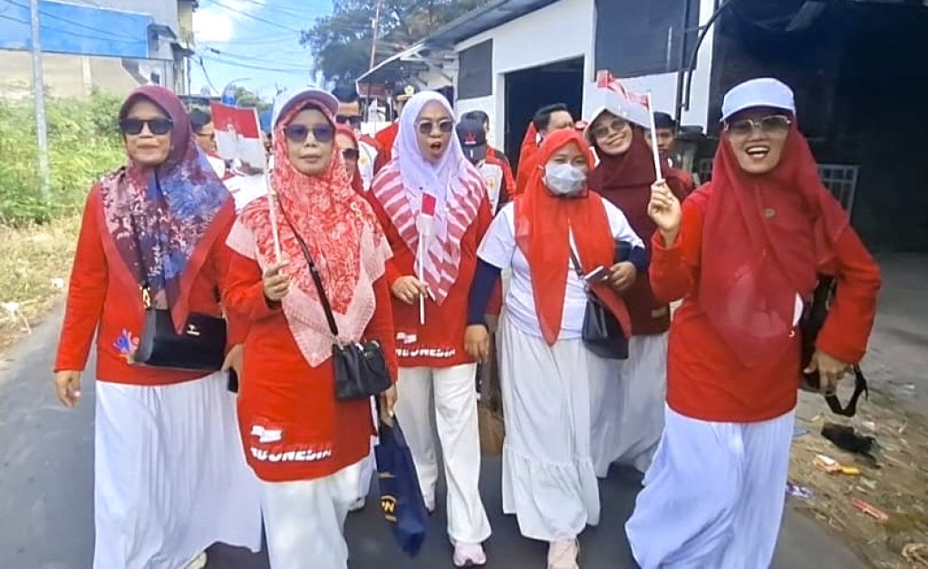 Jaga Toleransi, MTsN Bantaeng Meriahkan Jalan Kerukunan HUT RI ke-81 Kemenag