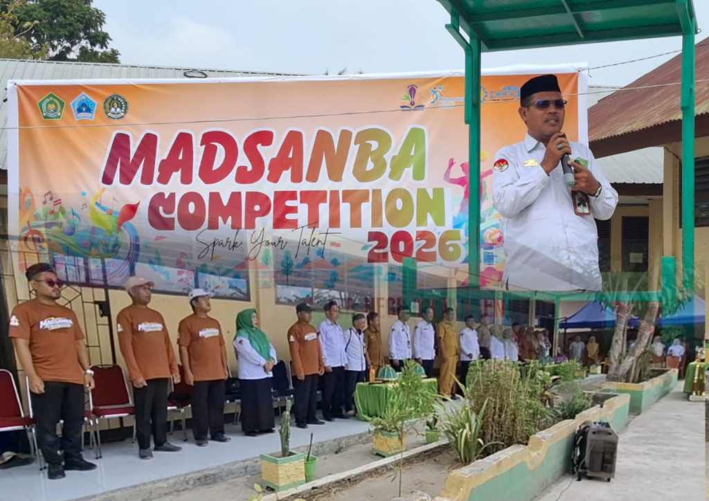 Gelorakan Prestasi Berbasis Akhlak, Pembukaan MADSANBA COMPETITION 2026 di MTsN Bantaeng  Berlangsung Semarak